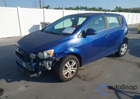 2014 Chevrolet Sonic Lt Auto from USA, damaged, VIN 1G1JC6SH7E4192415